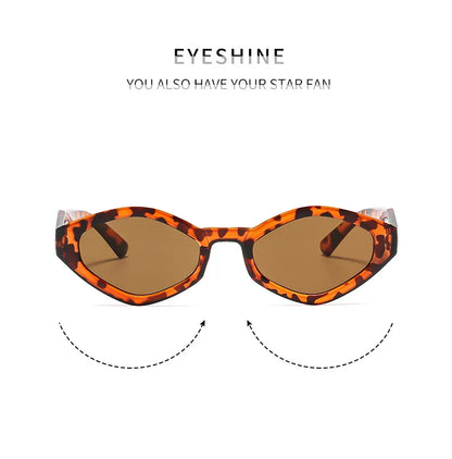 Vintage Cat Eye Sunglasses Women Men 2025 Brand Designer Fashion Goggle Sun Glasses Female Trends Shades Outside Eyewear UV400