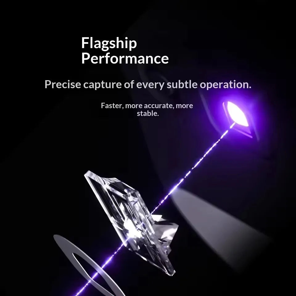 NEW ATK U2 V2 Mini Ultimate Wireless Gaming Mouse Tri-model Lightweight PAW3950 Ultra 8KHz 500mAh Custom Ergonomic E-sports Mouse