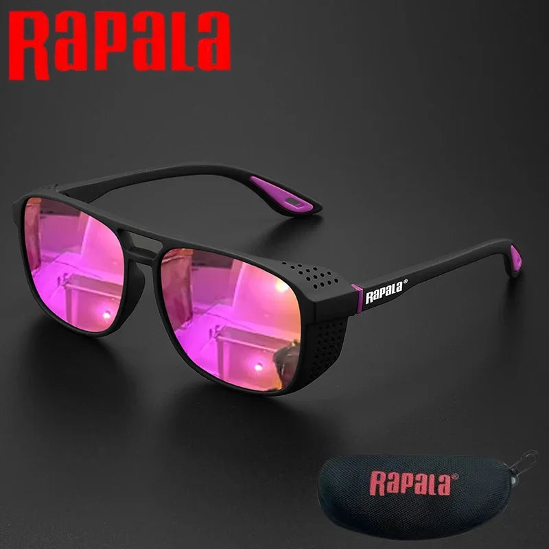 Rapala Professional Sports Sunglasses - Polarized Windproof UV400 for Cycling Running Outdoor Enthusiasts UV400