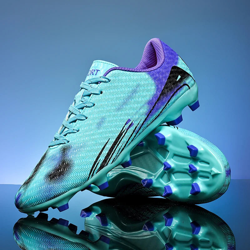 Nouvelles chaussures de Football en plein air pour hommes crampons chaussures de Football professionnelles bottes de terrain de Football pour enfants baskets d'entraînement confortables et antidérapantes