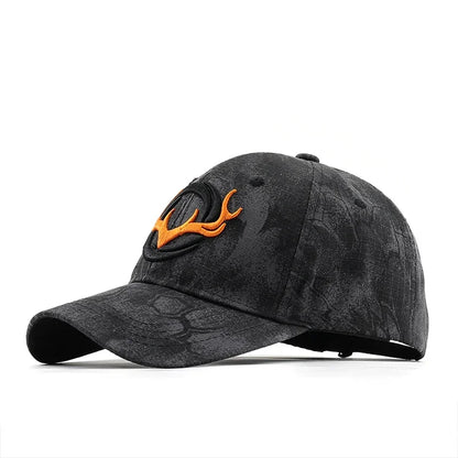 Deer Hunting Camouflage Hats Adjustable Fishing Baseball Cap Embroidered Man Women Trucker Dad Hat Outdoor Activies Adjustable