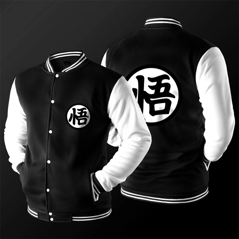 Dragon Ball Streetwear – baseballová uniforma pro muže a ženy, Son Goku, kostýmy pro dospělé, bundy, jarní a podzimní kabáty, svetry, mikiny, dárky
