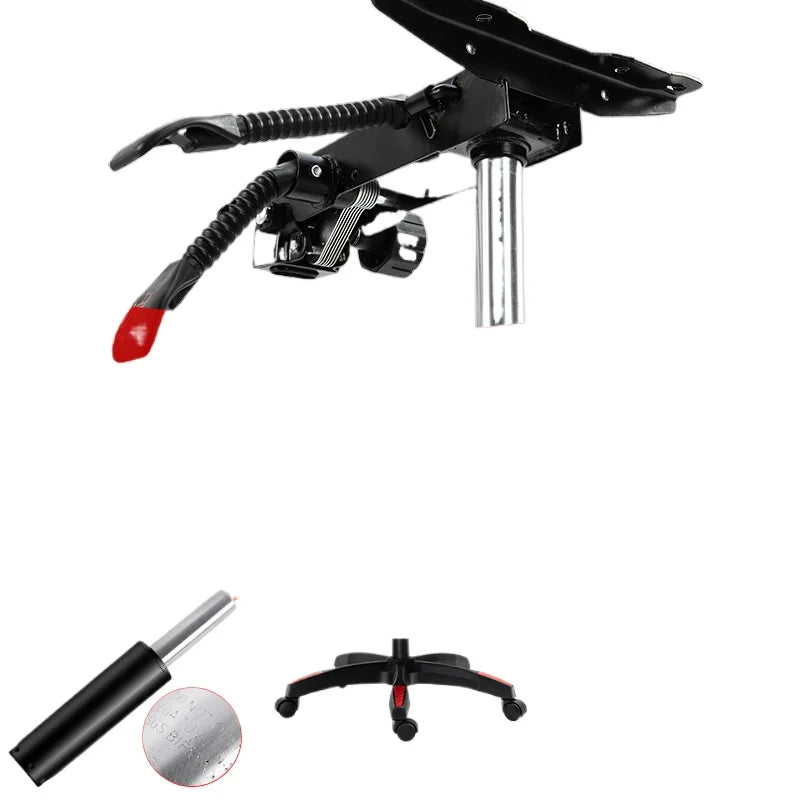 Chaise de jeu pour l'e-sport, chaise de bureau ergonomique inclinable avec support lombaire réglable et rotation à 360 degrés pour