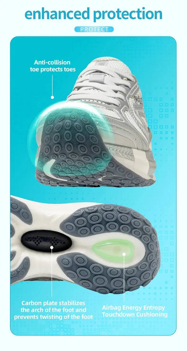 ONEMIX Sneakers leggere da uomo con ammortizzazione "Dad", scarpe da corsa e sportive casual per uomo e donna, morbide ed elastiche 25216