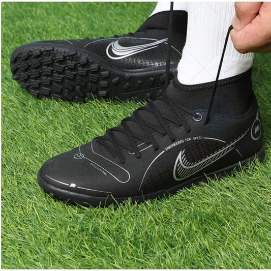 Nike heren mid-top sneakers SUPERFLY 10 ACADEMY sport Frisbee gebroken nagel voetbalschoenen DJ2909-007