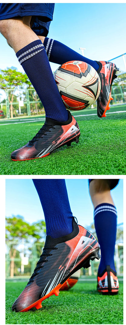 Nouvelles Chaussures de Football pour Homme, Modèle Original, Professionnelles pour l'Entraînement sur Gazon et Futsal, Antidérapantes pour Terrains Intérieurs et Extérieurs, 2025