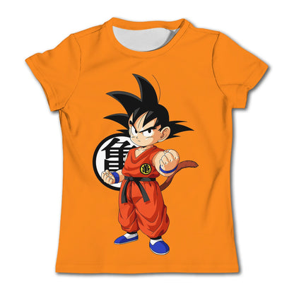 Trička s potiskem Goku z anime Dragon Ball, trička s kreslenými motivy, letní prodyšná trička a pohodlná trička, pánské oblečení, svrchní oblečení