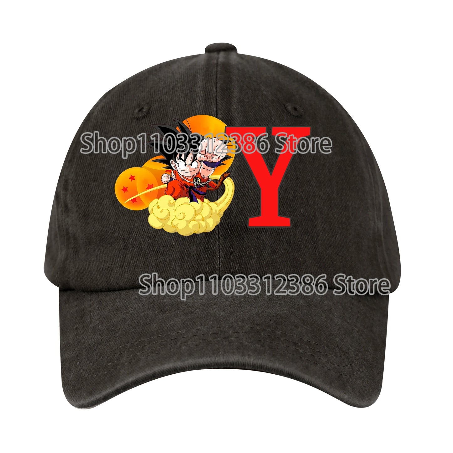 Dragons Ball Baseball Cap Men Casual Daily Outdoor Sunshade Hats Washable Anime Pattern Duck Tongue Hat Children Birthday Gift