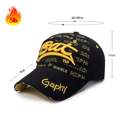 3D Letter Embroidery Patch Cotton Baseball Cap Adjustable Back New Mens Womens Outdoor Casual Sport Sun Cap Trucker Caps Dad Hat