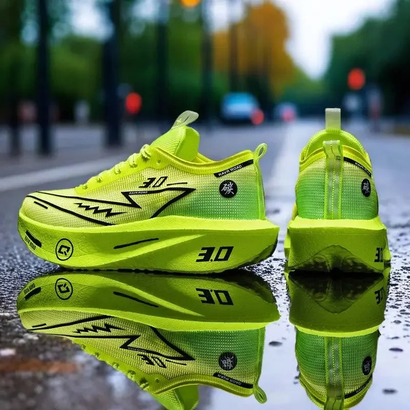 Running Shoes Speciality Carbon Board Marathon Men Sports Breathable Lightweight Women's Comfortable Athletic Nonskid Sneakers