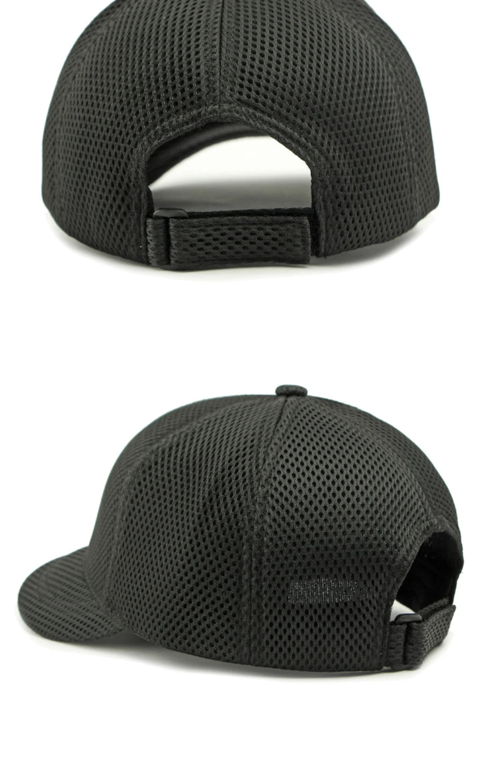 HT4828 5CM Short Brim Baseball Cap Male 6 Panels Baseball Hat Breathable Mesh Trucker Cap Men Women Solid Plain Snapback Cap