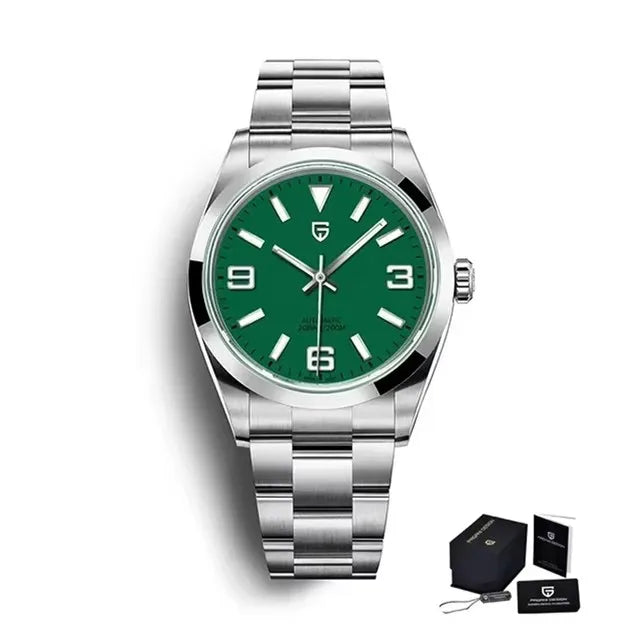 Relógio Masculino PAGANI DESIGN de Marca de Topo, 20bar, Impermeável, Mecânico, Clássico de Luxo, Vidro de Safira, Automático