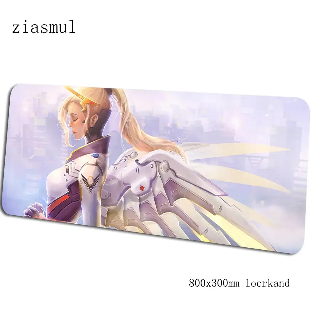overwatch mouse pad gamer Aestheticism 800x300x3mm notbook mouse mat gaming mousepad Cartoon pad mouse PC desk padmouse mats