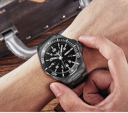YELANG V1019 Men's Luminous Watch 44mm Mechanical Sapphire Miyota 8205 Automatic Movement 100m Waterproof Diver's Watch for Men