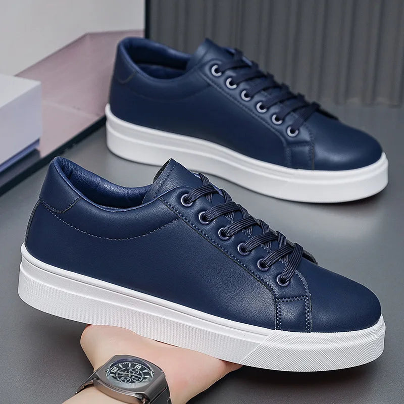 New Hot Selling Fashionable Men's Board Shoes Trendy White Shoes Student Sports  Leisure Shoes Versatile Men's Shoes