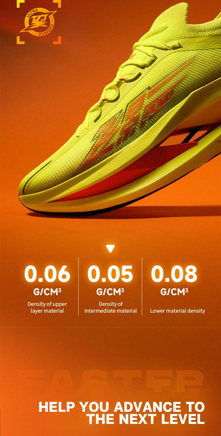 QIAODAN Feiying Plaid 3 Carbon Plate Men Running Shoes 2026 Marathon Racing Sneakers Rebound Cushion Athletic Shoes QDB023262290