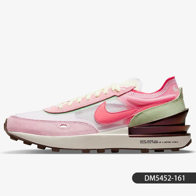 Nike Genuine WAFFLE ONE Women's Comfortable Running Shoes DM5452-161