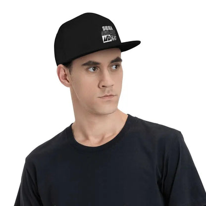 Sega Mega Drive Japanese Vinyl Baseball Cap Men Hip Hop Flat Bill Caps Unisex Adjustable Snapback Skull Hats Skateboard Hat