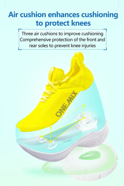 ONEMIX Carbon Fiber Plate Running Shoes Traction Shock Absorption Sneakers Professional Marathon PB Racing Sports Trainers Shoes