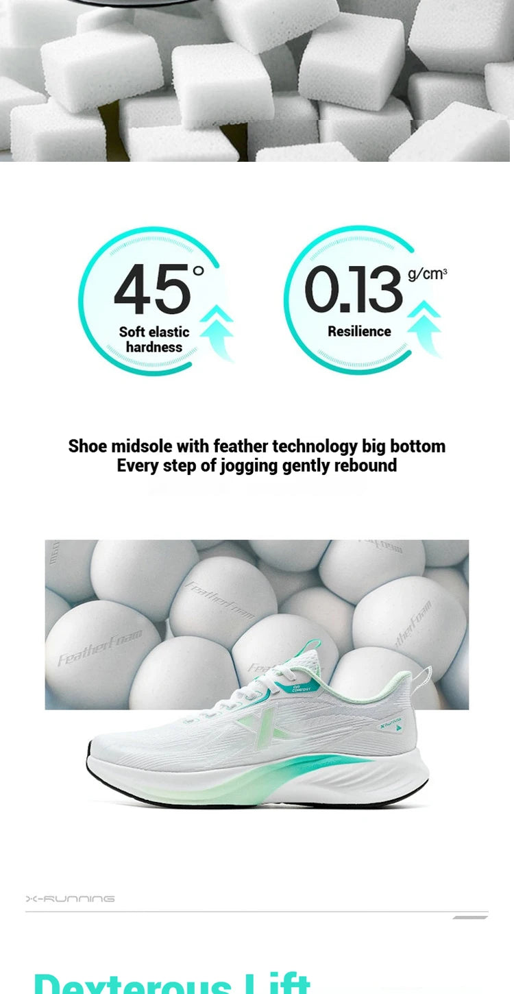 Xtep Light Wing 3 løbesko til mænd – sommermode, stødabsorberende, letvægts, avancerede sneakers 875219110034