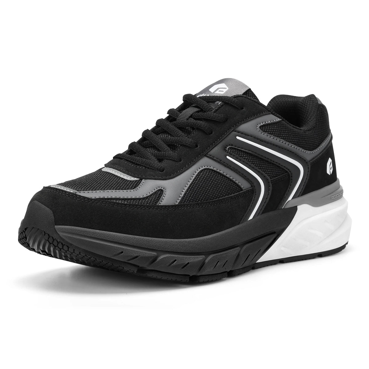 Fittington Wide Shoes For Man Walking Shoes Casual Sneakers Orthopedic Shoes Arch Support for Plantar Fasciitis Neuropathy