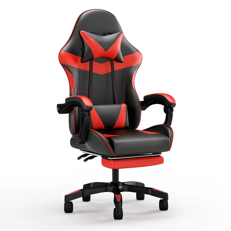 Gaming Chair Ergonomic Computer Desk Chair Reclining Home Office Gaming Chair with Back Support for Extended Sessions