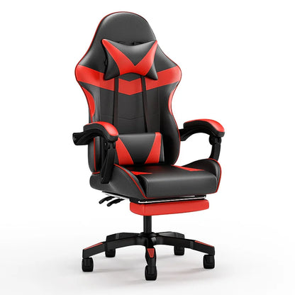 Gaming Chair Ergonomic Computer Desk Chair Reclining Home Office Gaming Chair with Back Support for Extended Sessions
