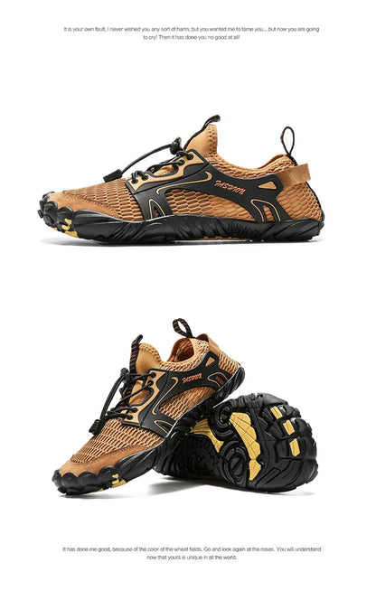 Vandsandaler til mænd, trekking- og vandresko, dræningssko, strandsandaler, hurtigtørrende svømmesandaler, barfodsandaler, dykker-, fiske- og surfesko, sneakers