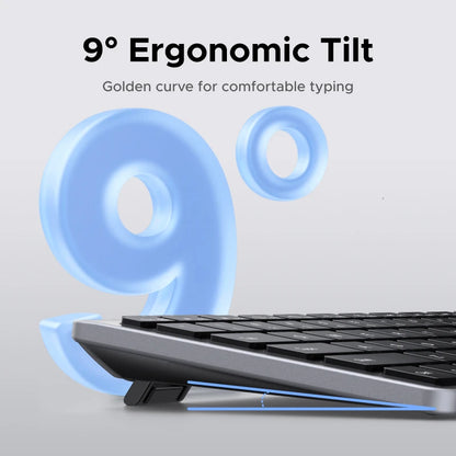 UGREEN Keyboard Wireless Bluetooth 5.3 2.4G Russian/EN 78 Keycaps For MacBook iPad PC Tablet  Scissor Foot Structure