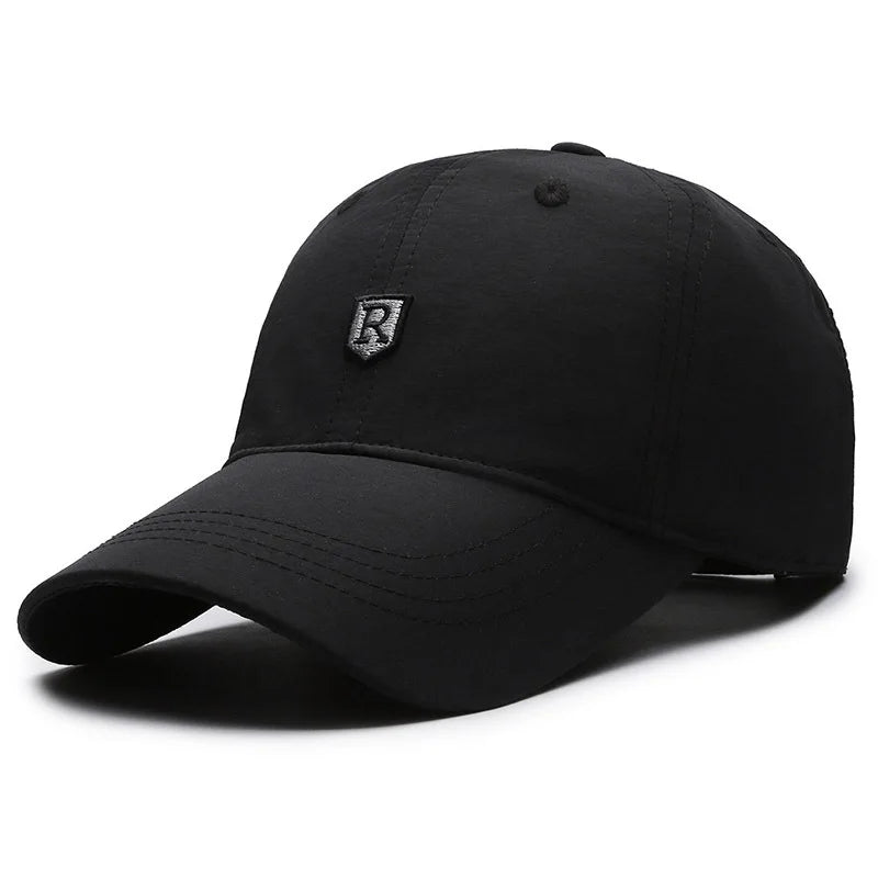 Męskie / damskie wiosenne / letnie cienkie, szybkoschnące czapki przeciwsłoneczne, czapki sportowe do biegania, czapki z daszkiem do baseballu, czapki z daszkiem chroniące przed słońcem i z filtrem przeciwsłonecznym