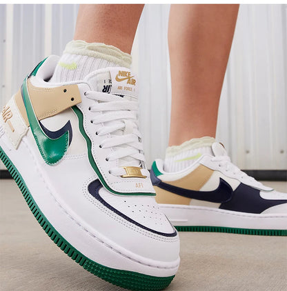 Nike genuine AF1 Shadow women's thick soled wear-resistant casual sports shoes DZ1847-102
