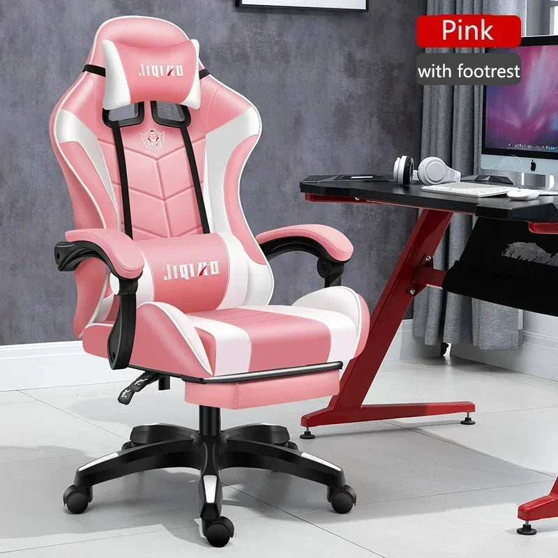 High quality gaming chair RGB light office chair gamer computer Ergonomic swivel chair Massage Recliner New gamer chairs