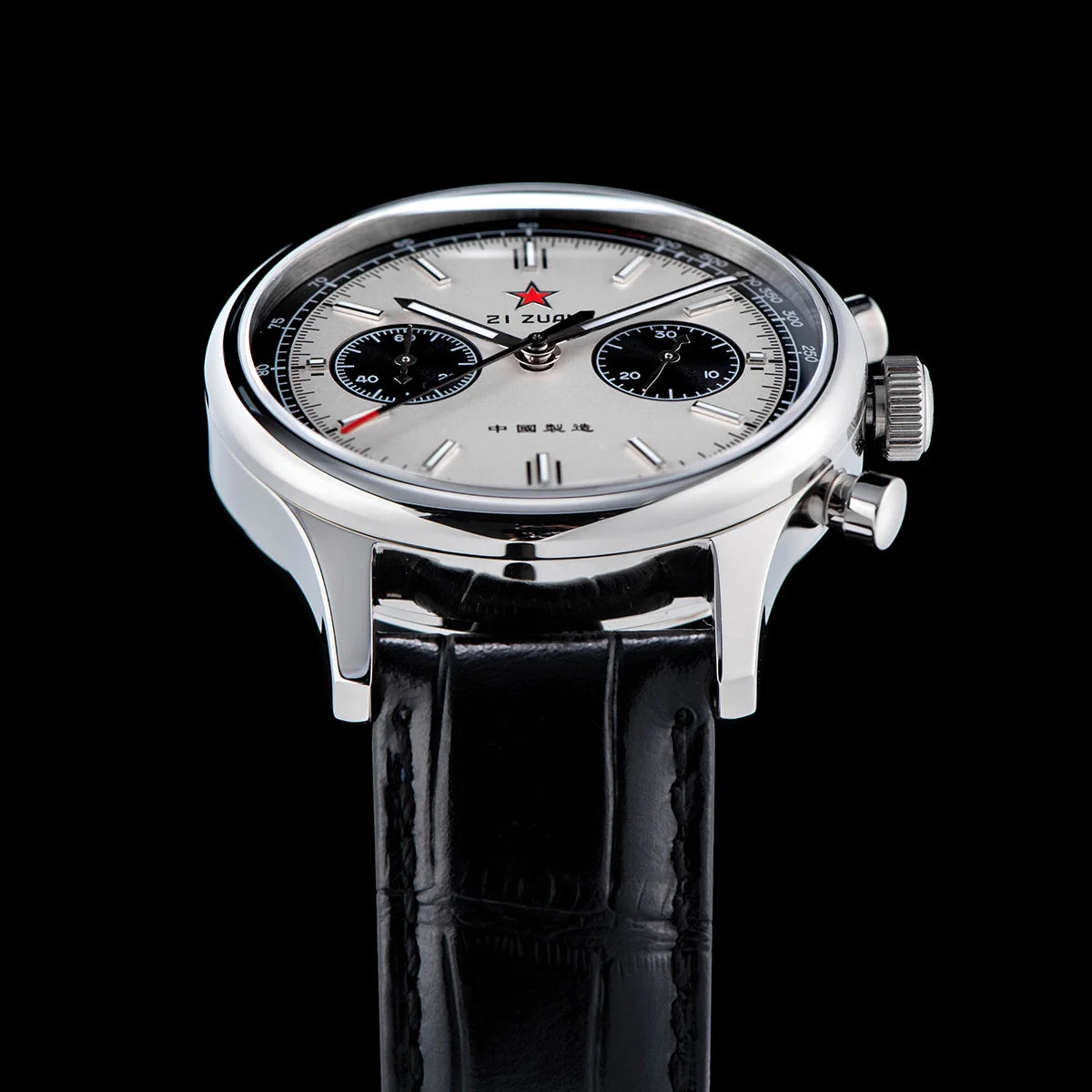 1963 Panda Pilot Chronograph Watch Men 40mm Air Force Sapphire Senior ST1901 Mechanical Wristwatches Retro Clock Men's Watch