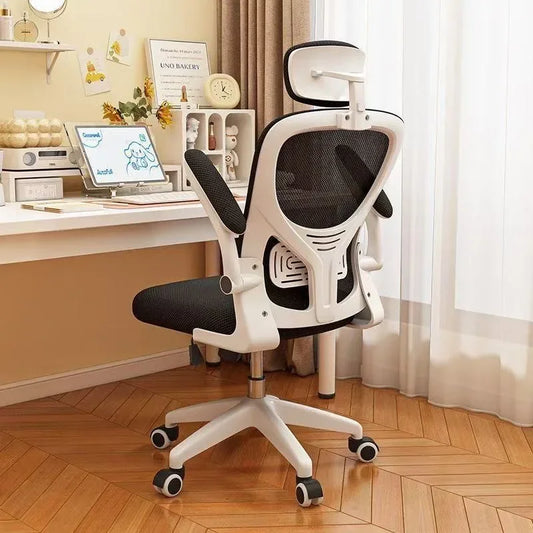 Chaise de jeu ergonomique pour bureau et dortoir, confortable pour de longues heures, chaise de bureau pour ordinateur, chaise de jeu confortable