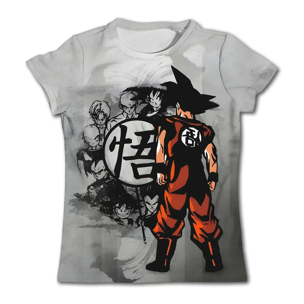 Trička s potiskem Goku z anime Dragon Ball, trička s kreslenými motivy, letní prodyšná trička a pohodlná trička, pánské oblečení, svrchní oblečení