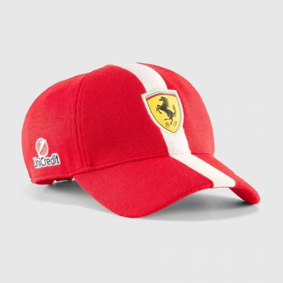 F1 Ferrari Racing Hamilton 2025 Embroidered Hat, Driver Hat, Sports Baseball Cap Racing Hat, Ferrari 488 812 296 Sun Hat