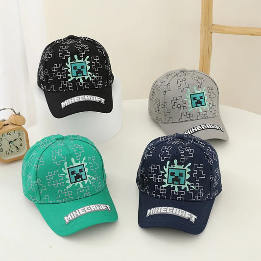 Minecraft My world fashion hot selling cap Korean version of male and female coolie afraid 52-54cm baseball cap spring and autum