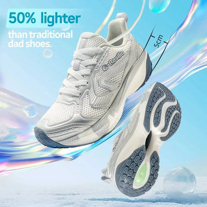 ONEMIX Sneakers leggere da uomo con ammortizzazione "Dad", scarpe da corsa e sportive casual per uomo e donna, morbide ed elastiche 25216