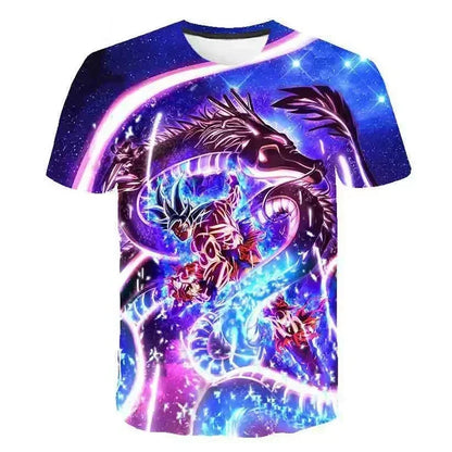 Trička Dragon Ball Z Dětská trička Pánská trička Pánská trička ve stylu Harajuku Trendové oblečení s motivem Goku Anime trička Streetwear