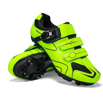 Neutral MTB Cycling Shoes, Compatible With Pelaton Road Cycling Shoes, Men's Cycling Sports Shoes, Reflective Strip Design