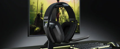 BINNUNE BW06 2.4 GHz casques Bluetooth Gamer avec micro casque de jeu sans fil avec Microphone pour PS5 PS4 PC Mac Playstation