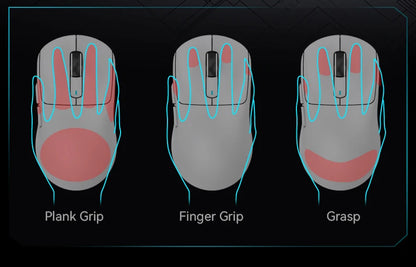 Atack Shark X3 PAW3395 Mouse Lightweight Wireless Gaming Mouse, Tri-Mode Mouse, 26K DPI PAW3395, PC/Laptop/Win/Mac