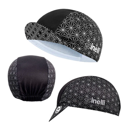 New cycling cap, polyester sweat absorption, fashion trend, unisex, graffiti