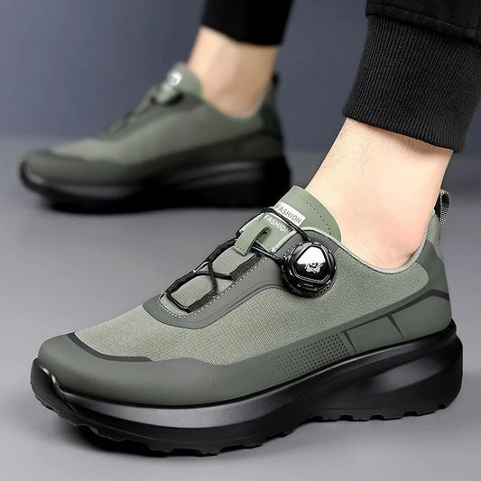 Baskets de plein air pour homme, nouvelles chaussures de sport à semelle épaisse pour le printemps et l'été, chaussures de randonnée pour homme, chaussures décontractées pour homme