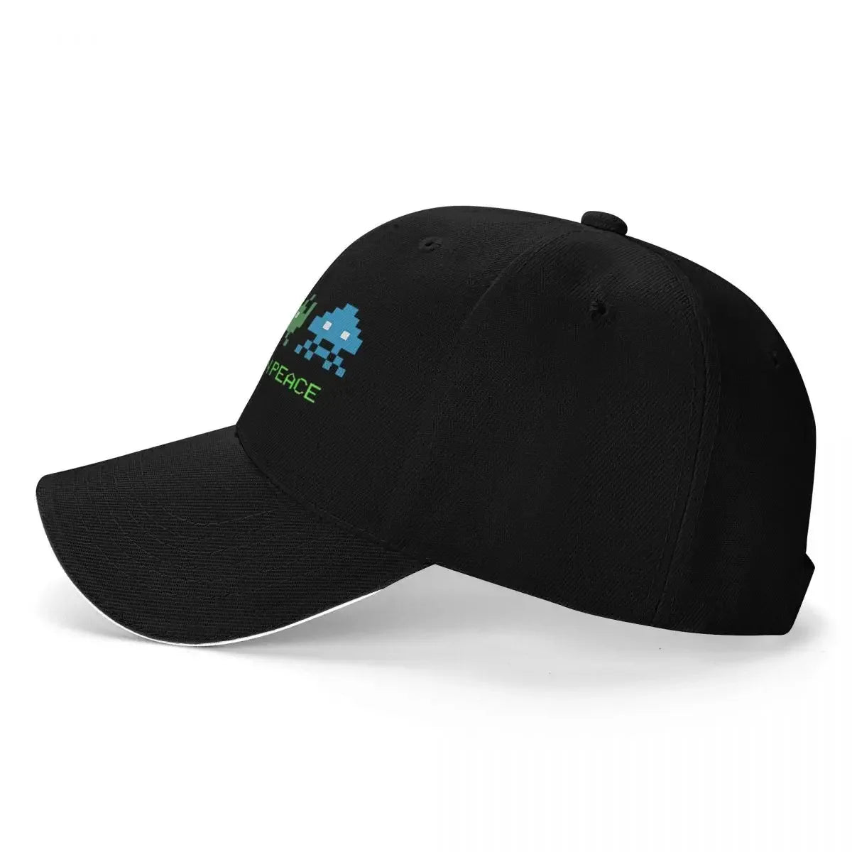 2026 Space Invaders Shooting Video Game We Come In Peace Durable for All Seasons Cap Female Women's Cap Summer 2025
