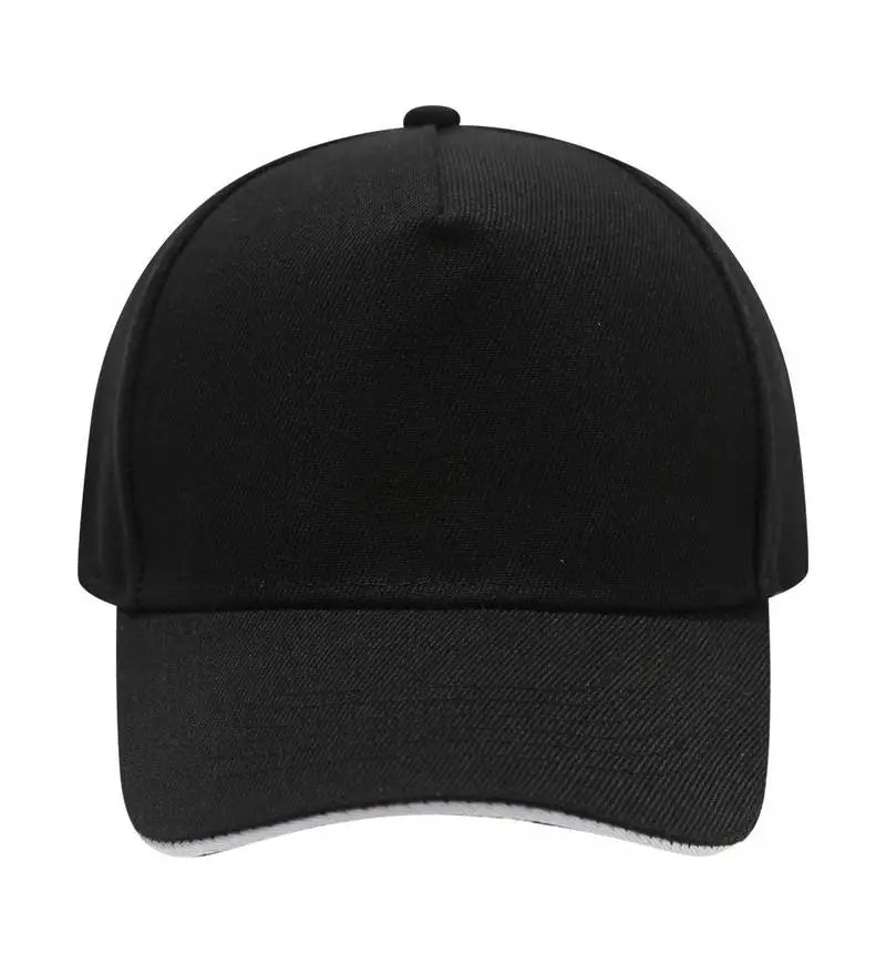 Custom Print Logo 5 Panel Baseball Cap Men Women Blank Sport Hat Unisex Adjustable  Basic Gorras Casquette For Outdoor Holiday