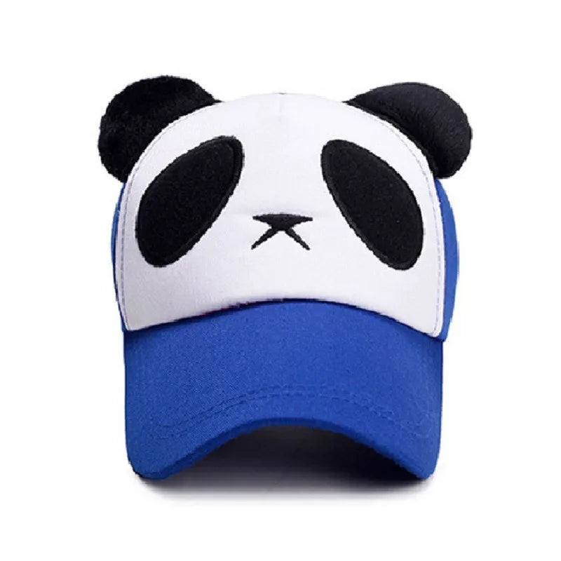 Summer Cute Panda Baseball Caps For Men Women Cotton Hip Hop Snapback Hats Sun Protection Boys Girls Outdoor Gorras Dropshipping