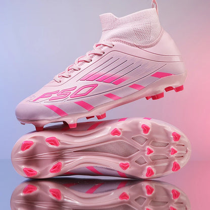 New Men Football Boots Non-Slip Boys Grass Cleats High-quality Match Soccer Shoes Hot-selling Sneakers Outdoor High-top Light