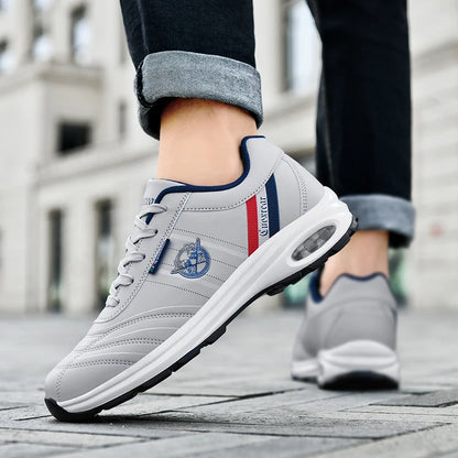 Mens Sports Shoes Big Size Breathable Comfortable Wear-resistant Snekaers Soft Sole Casual Flat Running Shoes for Man
