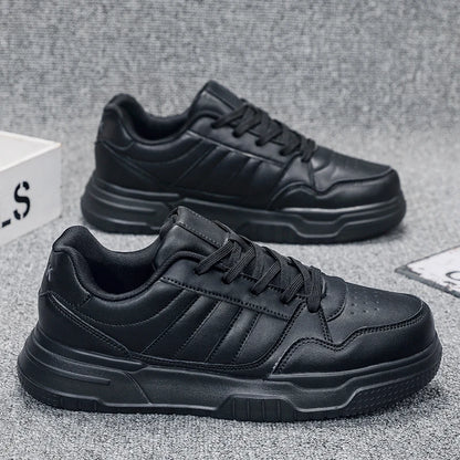 Baskets en cuir pour hommes, chaussures de sport décontractées, plates, de Skateboard, grande taille 50 51 52, offre spéciale pour livraison directe